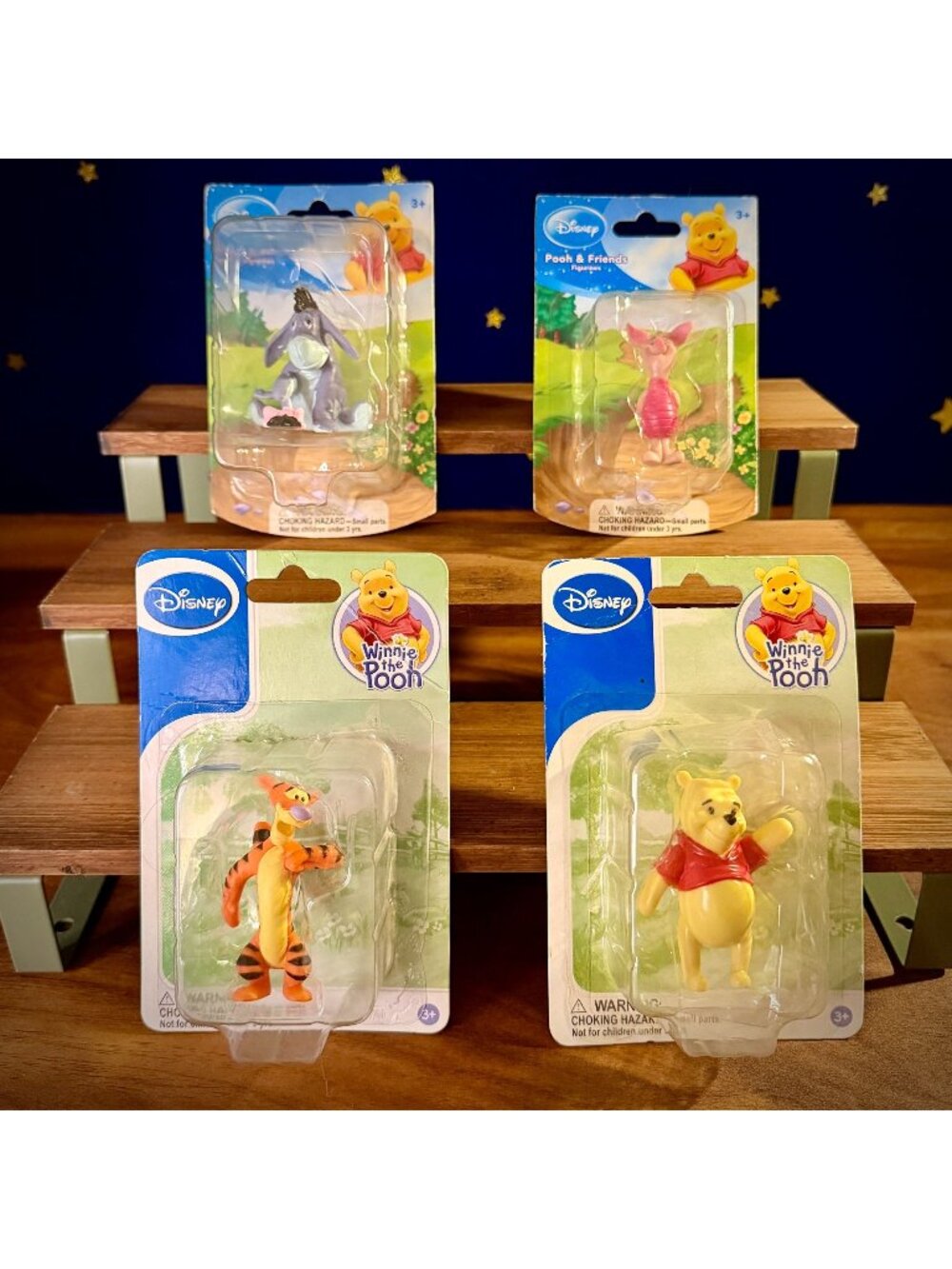 NEW Disney Winnie the Pooh and Friends Mini Figurines Set | Classic